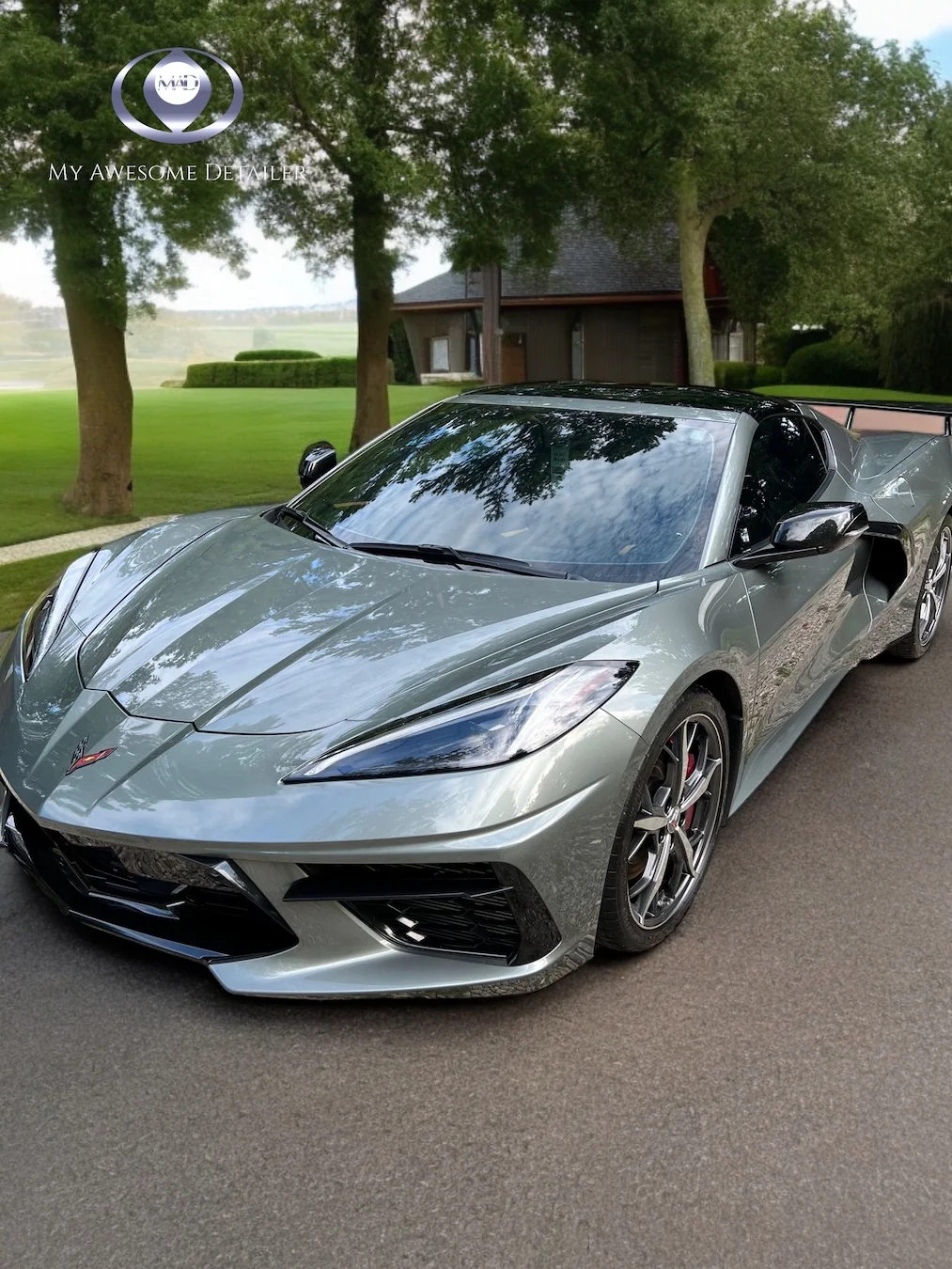 PPF protected Corvette C8