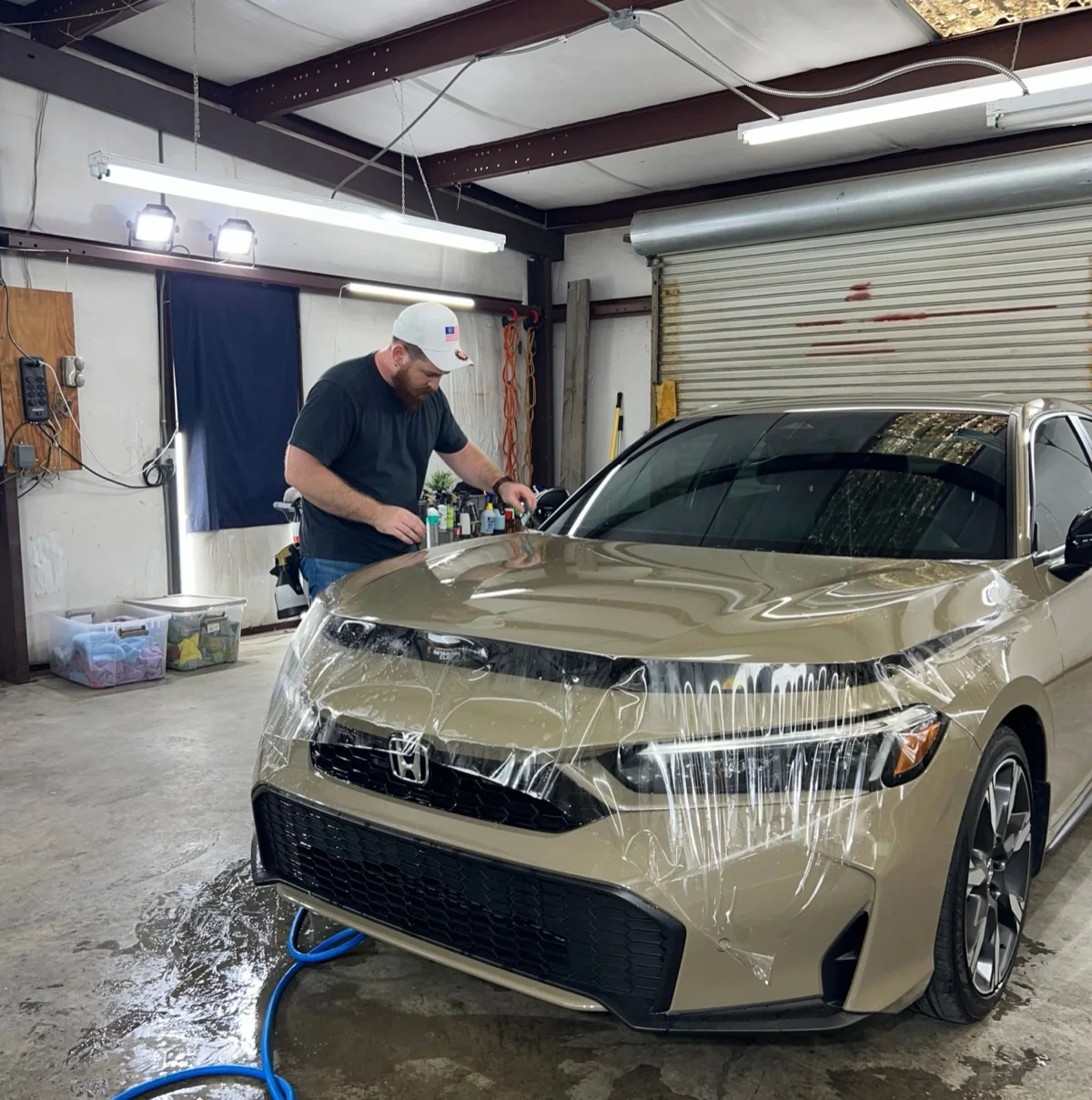 Paint Protection Film applied to vehicle